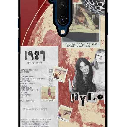 Taylor Swift Oneplus 7T Pro Glass Case