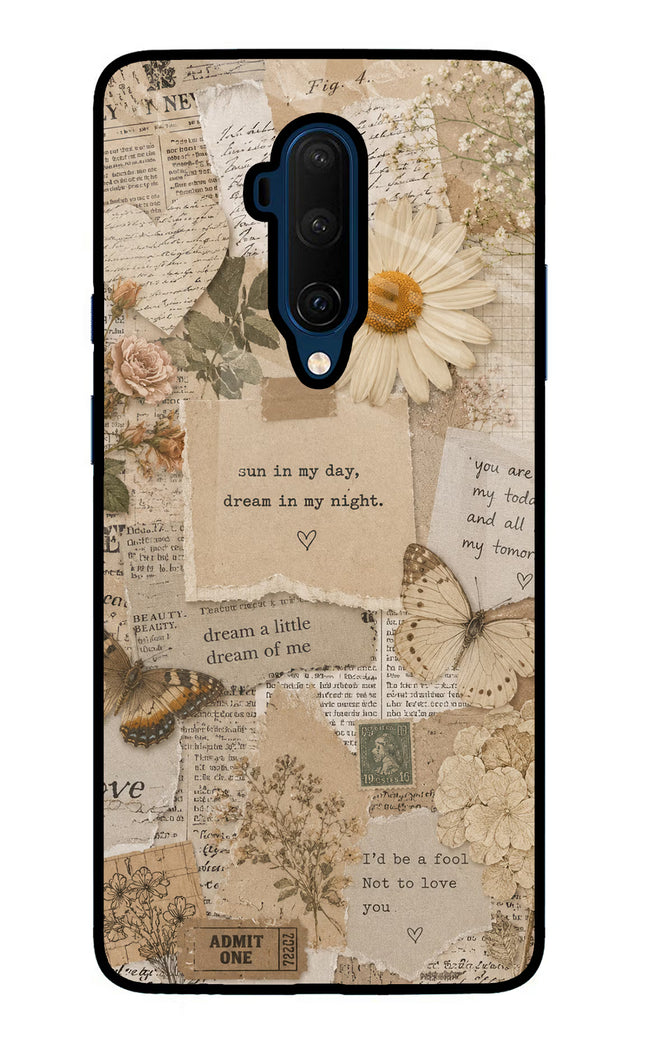 Vintage case Oneplus 7T Pro Glass Case