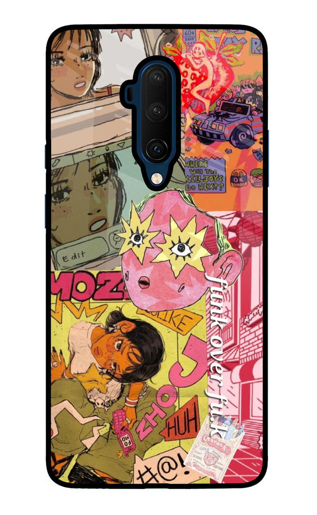Funkover Oneplus 7T Pro Glass Case