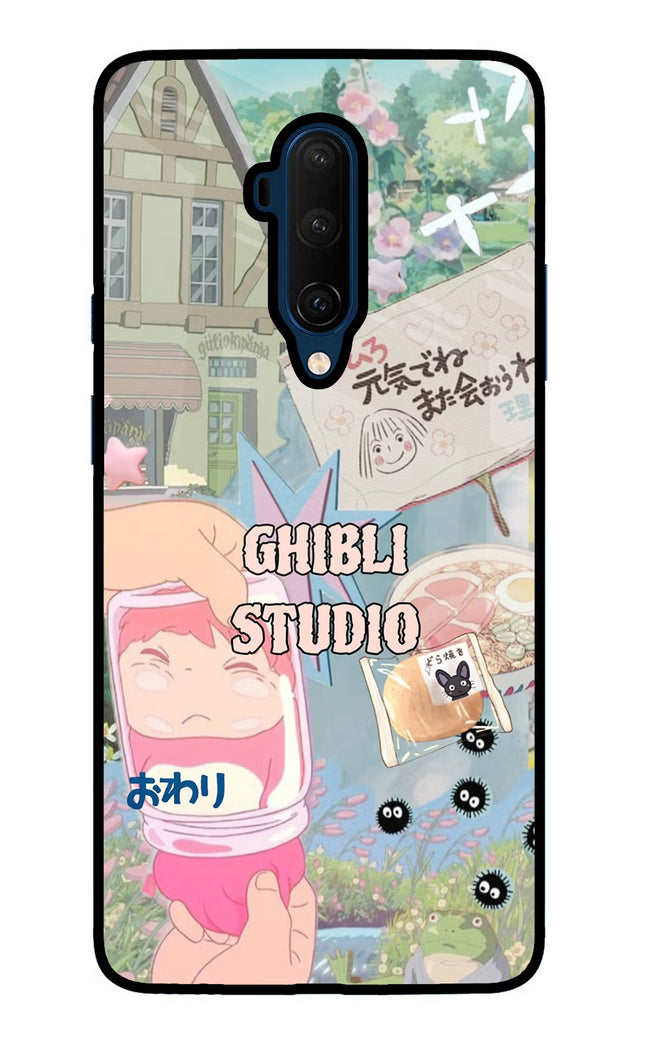 Studio Ghibli Oneplus 7T Pro Glass Case