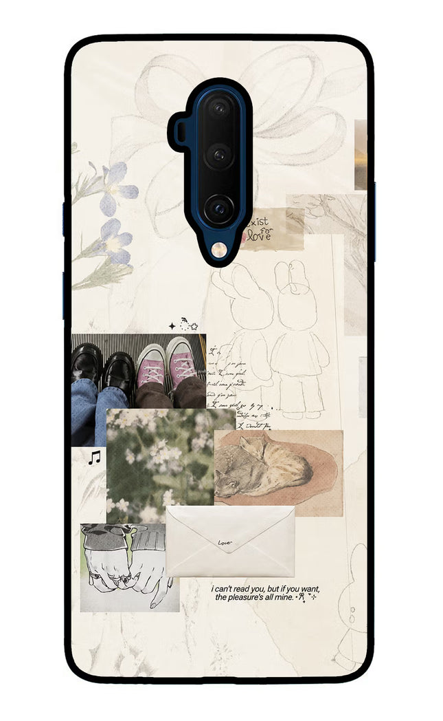 Soft Aesthetic Oneplus 7T Pro Glass Case