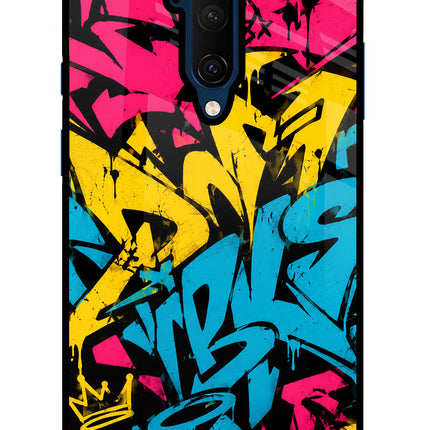 Graffiti Vibe Oneplus 7T Pro Glass Case