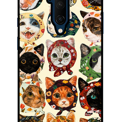 Cool Cat Oneplus 7T Pro Glass Case