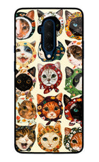Cool Cat Oneplus 7T Pro Glass Case