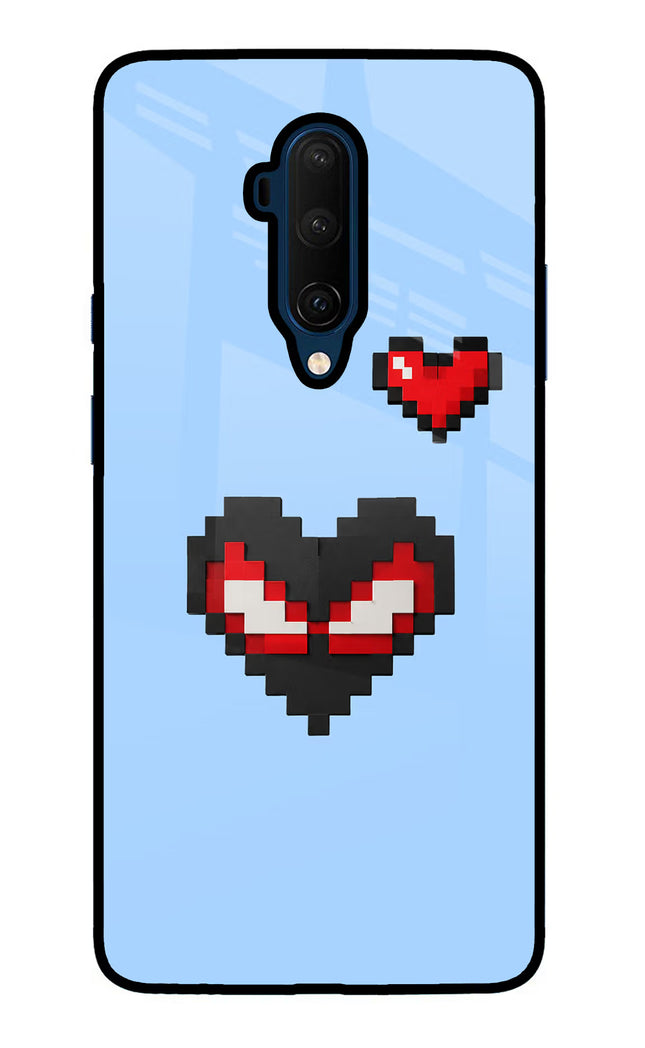 Peter Heart Oneplus 7T Pro Glass Case
