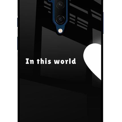This World Oneplus 7T Pro Glass Case