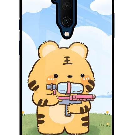 Tiger Treat Oneplus 7T Pro Glass Case