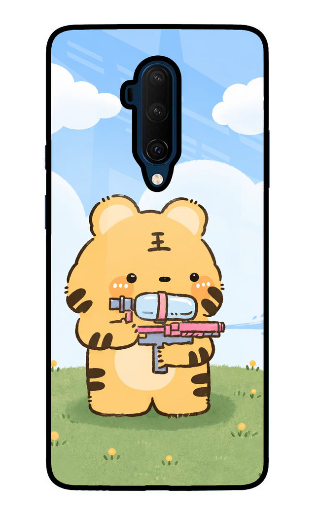 Tiger Treat Oneplus 7T Pro Glass Case