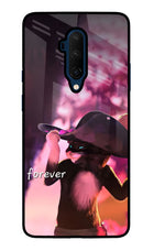 Forever Cat Oneplus 7T Pro Glass Case