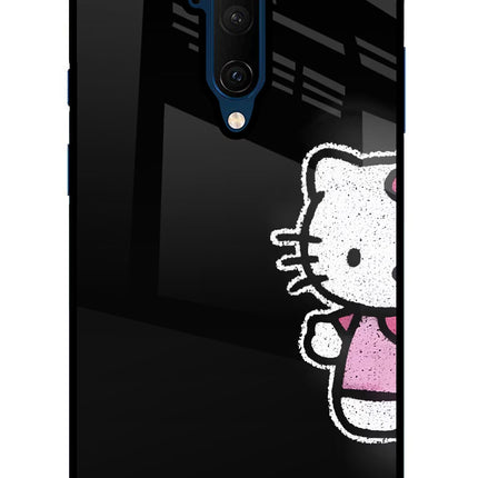 Kitty Charm Oneplus 7T Pro Glass Case