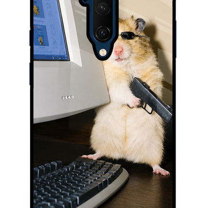 Hacker Hamster Oneplus 7T Pro Glass Case
