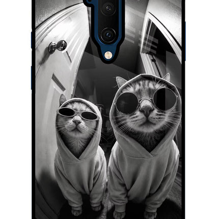 Hood Cats Oneplus 7T Pro Glass Case