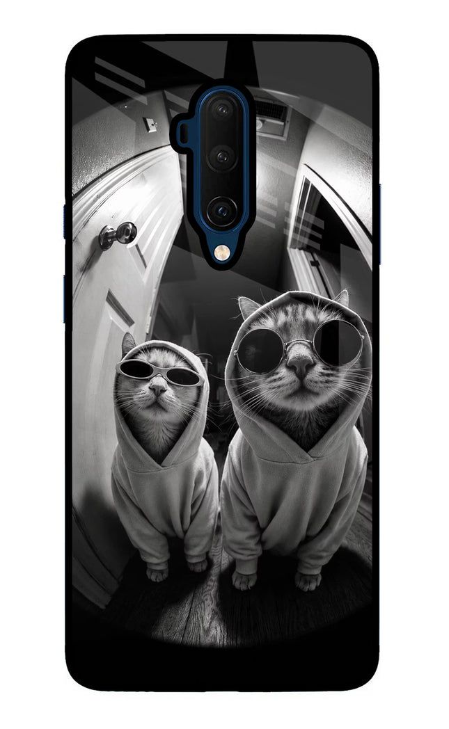 Hood Cats Oneplus 7T Pro Glass Case