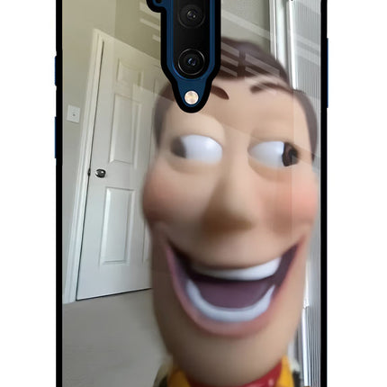Side Eye Woody Oneplus 7T Pro Glass Case