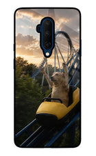 Rollercoaster Dog Oneplus 7T Pro Glass Case