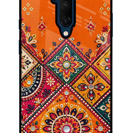 Kutch Glow Oneplus 7T Pro Glass Case