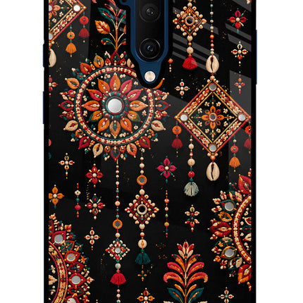 Boho Noir Oneplus 7T Pro Glass Case