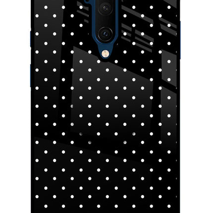 White Dots Oneplus 7T Pro Glass Case