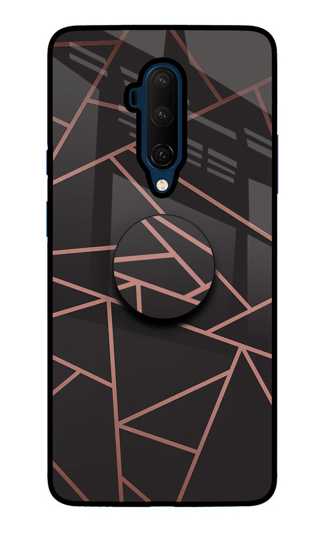 Geometric Pattern Oneplus 7T Pro Glass Case