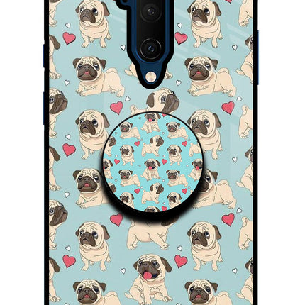 Pug Dog Oneplus 7T Pro Glass Case