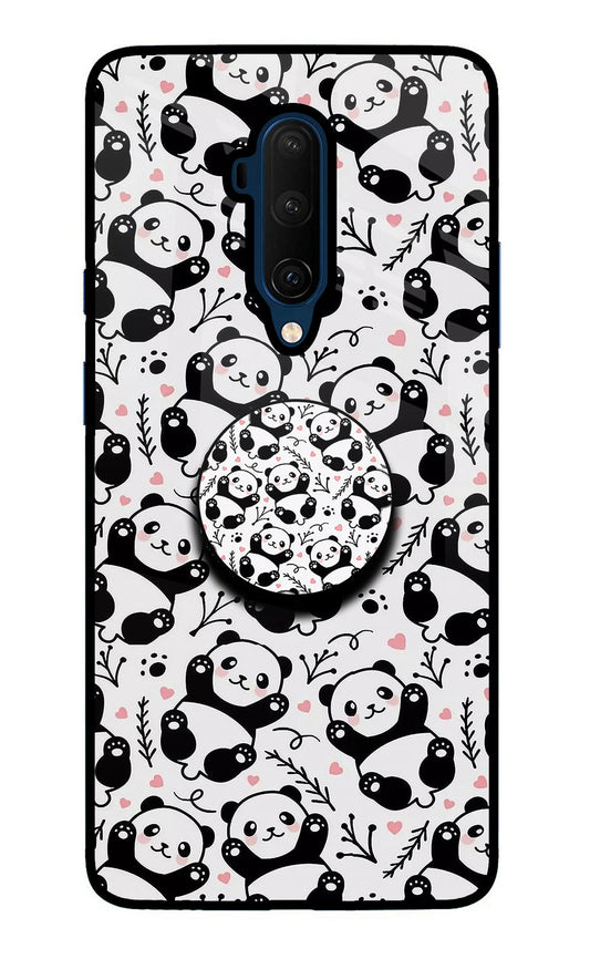 Cute Panda Oneplus 7T Pro Glass Case