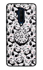 Cute Panda Oneplus 7T Pro Glass Case