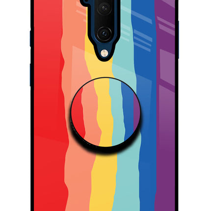 Rainbow Oneplus 7T Pro Glass Case