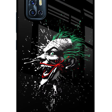 Joker Vivo V17 Glass Case Back Cover by Casekaro