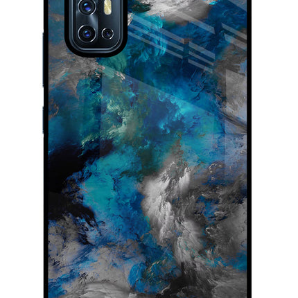 Artwork Vivo V17 Glass Case Back Cover by Casekaro