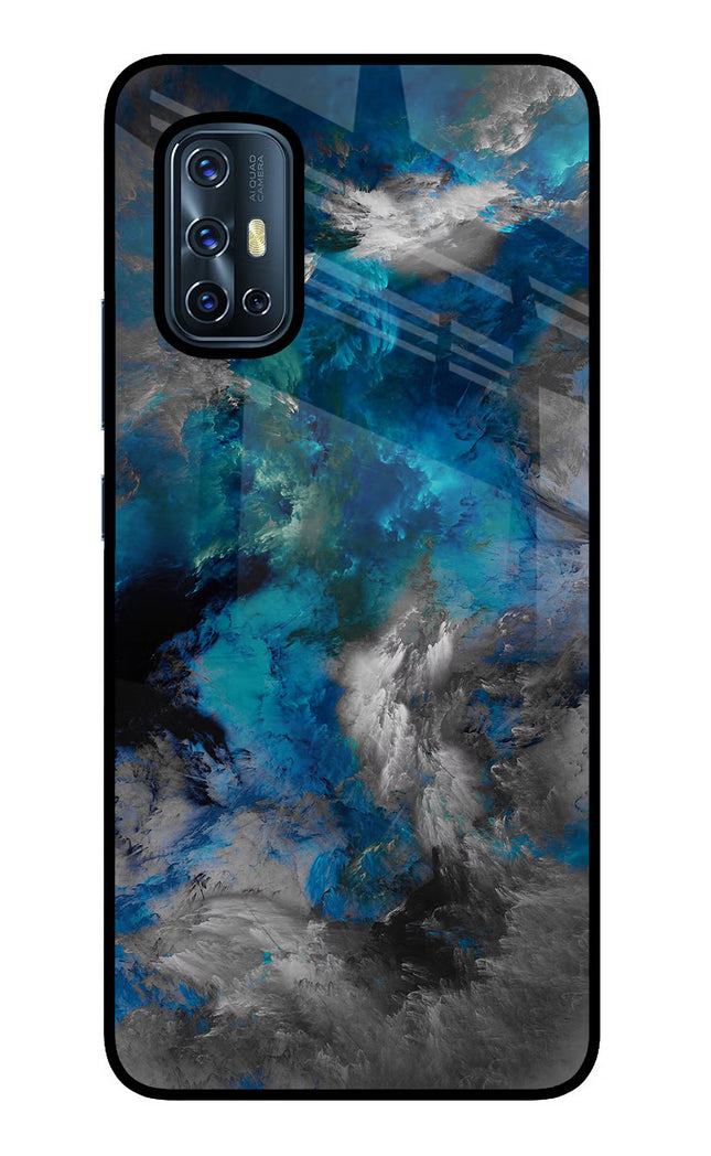 Artwork Vivo V17 Glass Case Back Cover by Casekaro