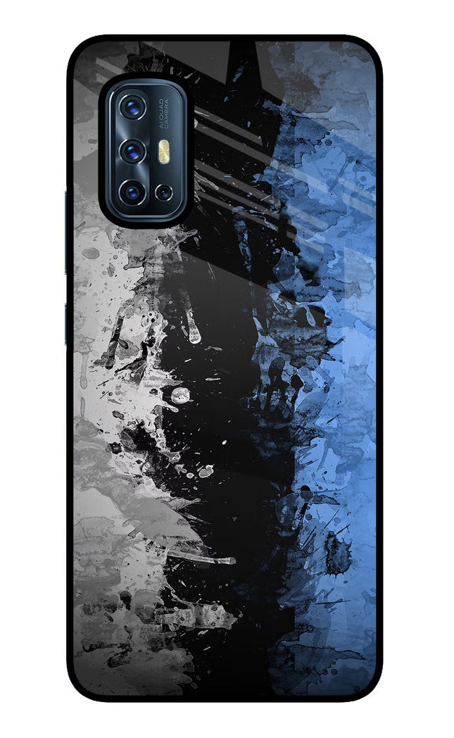 Artistic Design Vivo V17 Glass Case Back Cover by Casekaro