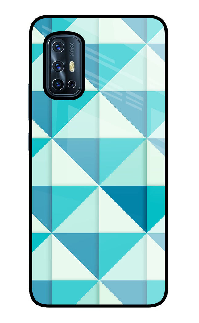 Abstract Vivo V17 Glass Case Back Cover by Casekaro