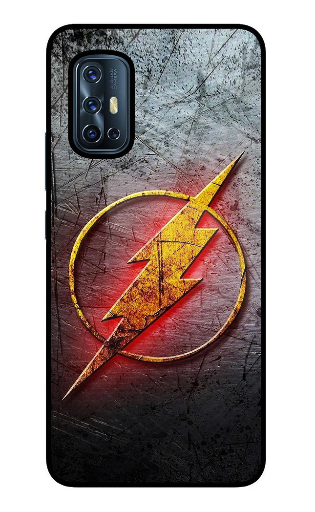 Flash Vivo V17 Glass Case Back Cover by Casekaro