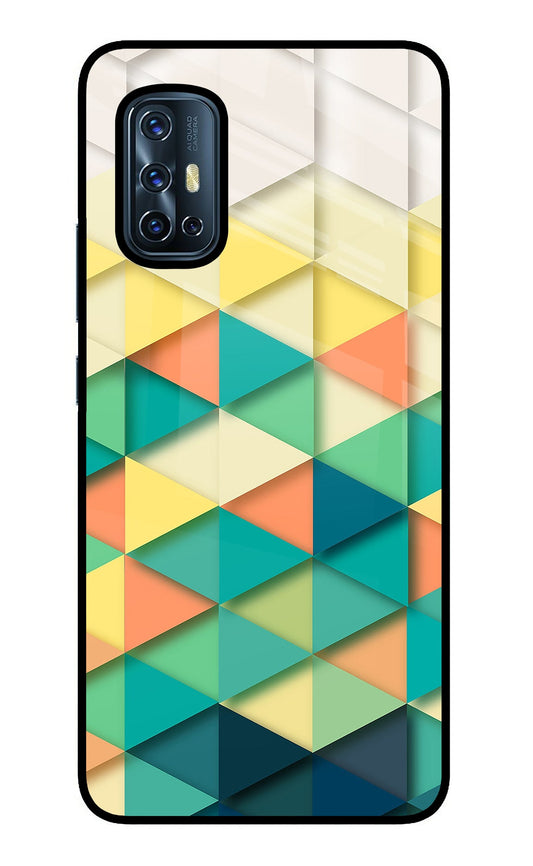 Abstract Vivo V17 Glass Case