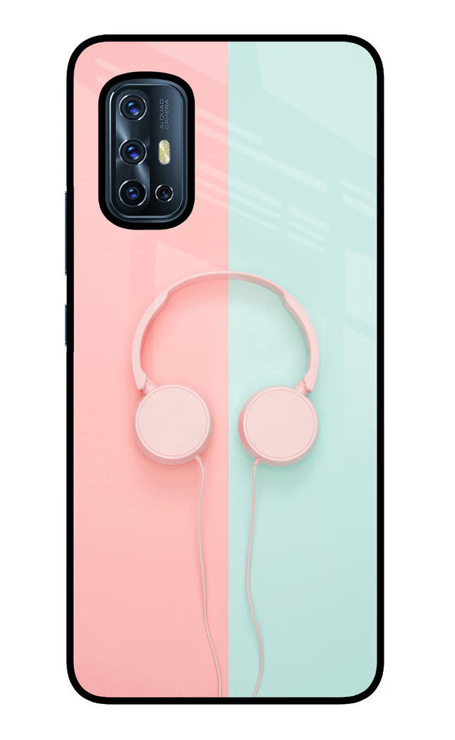 Music Lover Vivo V17 Glass Case Back Cover by Casekaro