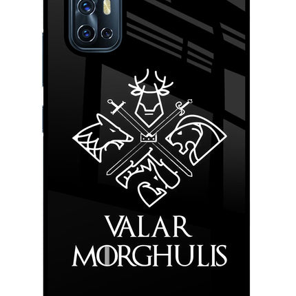 Valar Morghulis | Game Of Thrones Vivo V17 Glass Case Back Cover by Casekaro