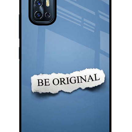 Be Original Vivo V17 Glass Case Back Cover by Casekaro