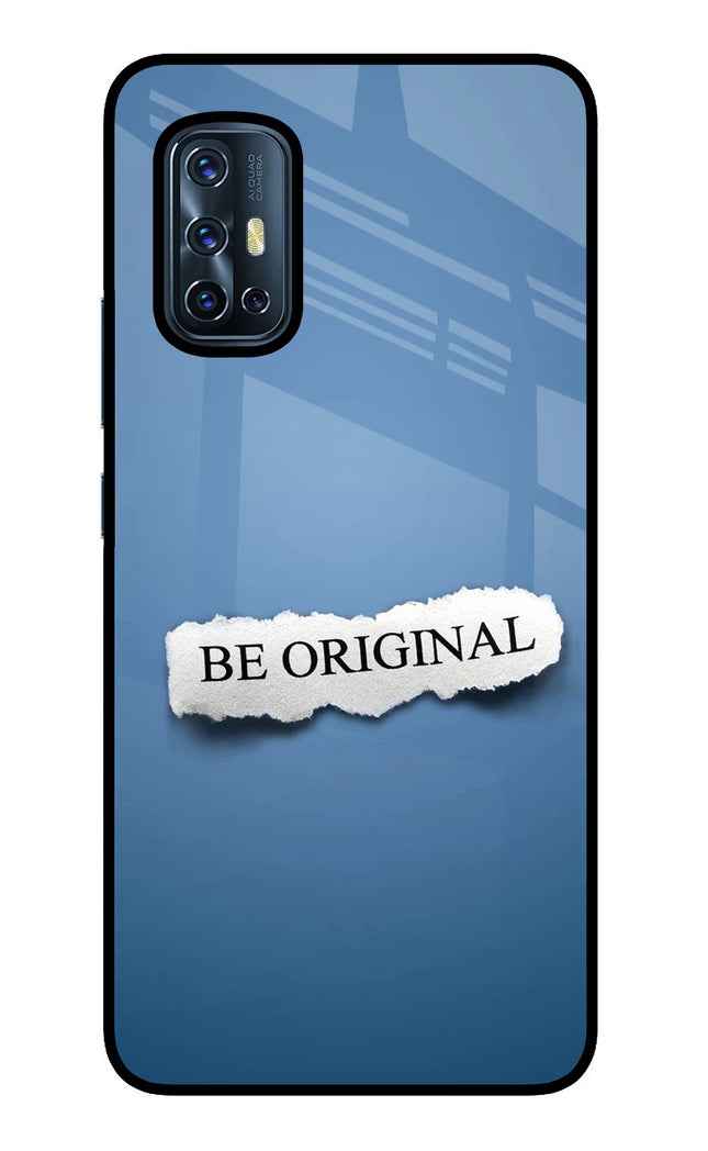 Be Original Vivo V17 Glass Case Back Cover by Casekaro
