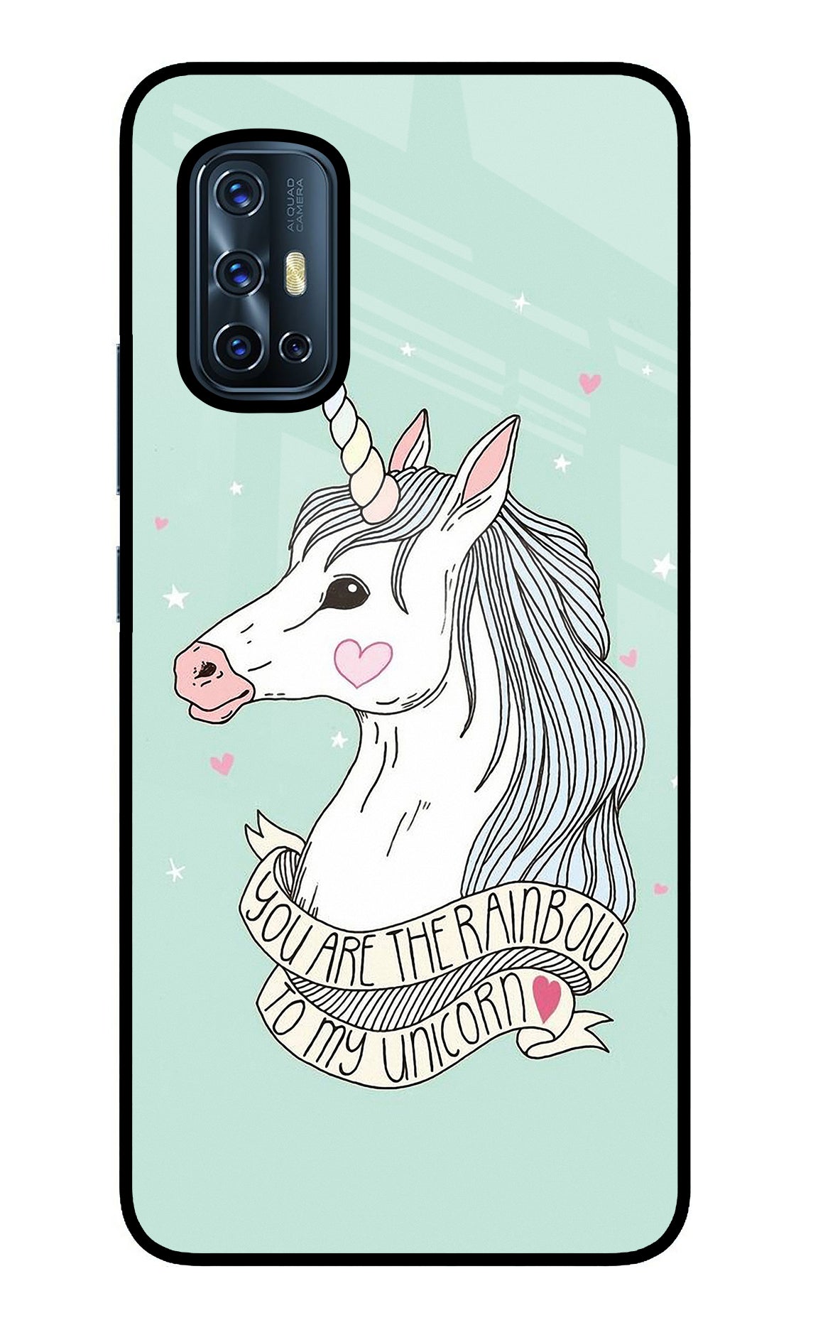 Unicorn Wallpaper Vivo V17 Back Cover