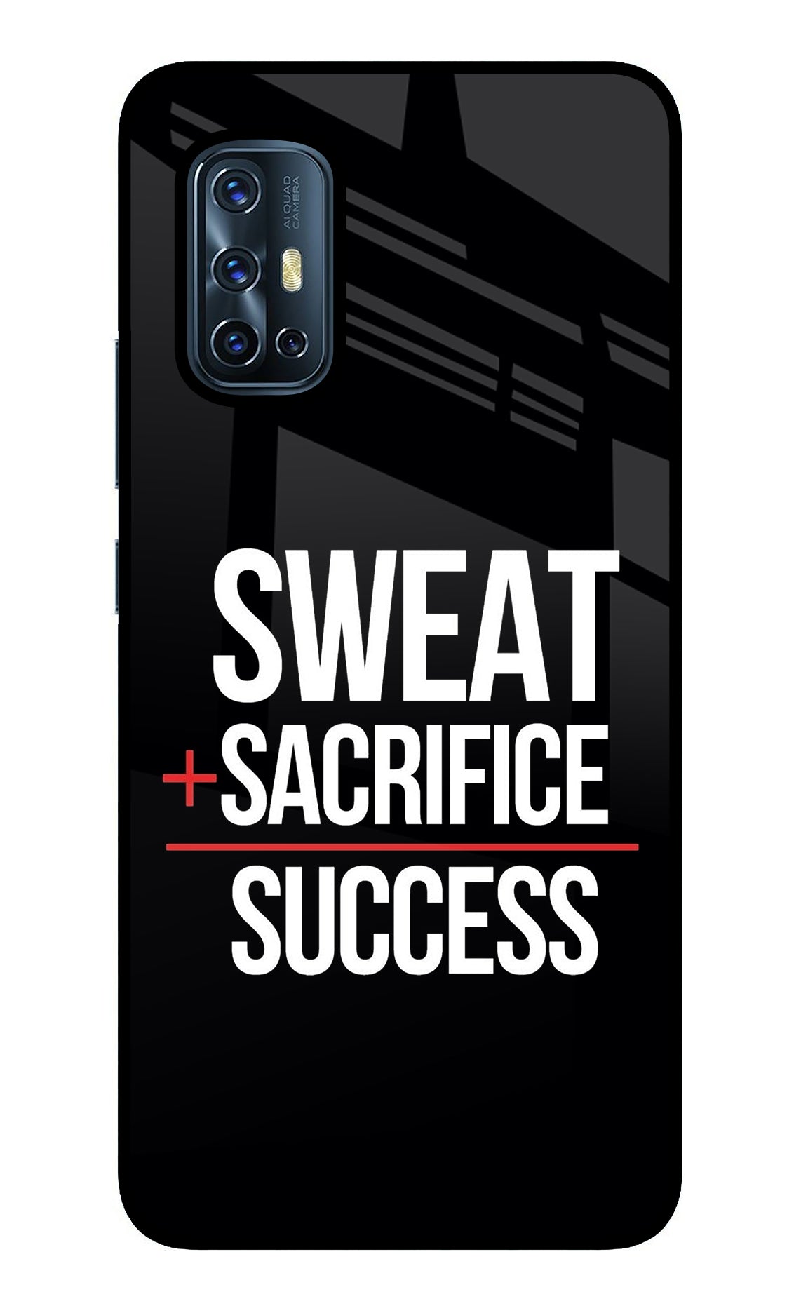 Sweat Sacrifice Success Vivo V17 Back Cover