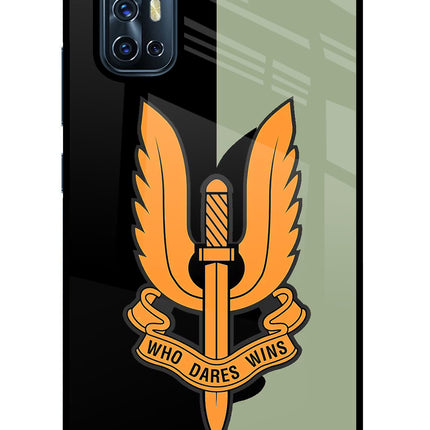 Balidan Logo Vivo V17 Glass Case Back Cover by Casekaro