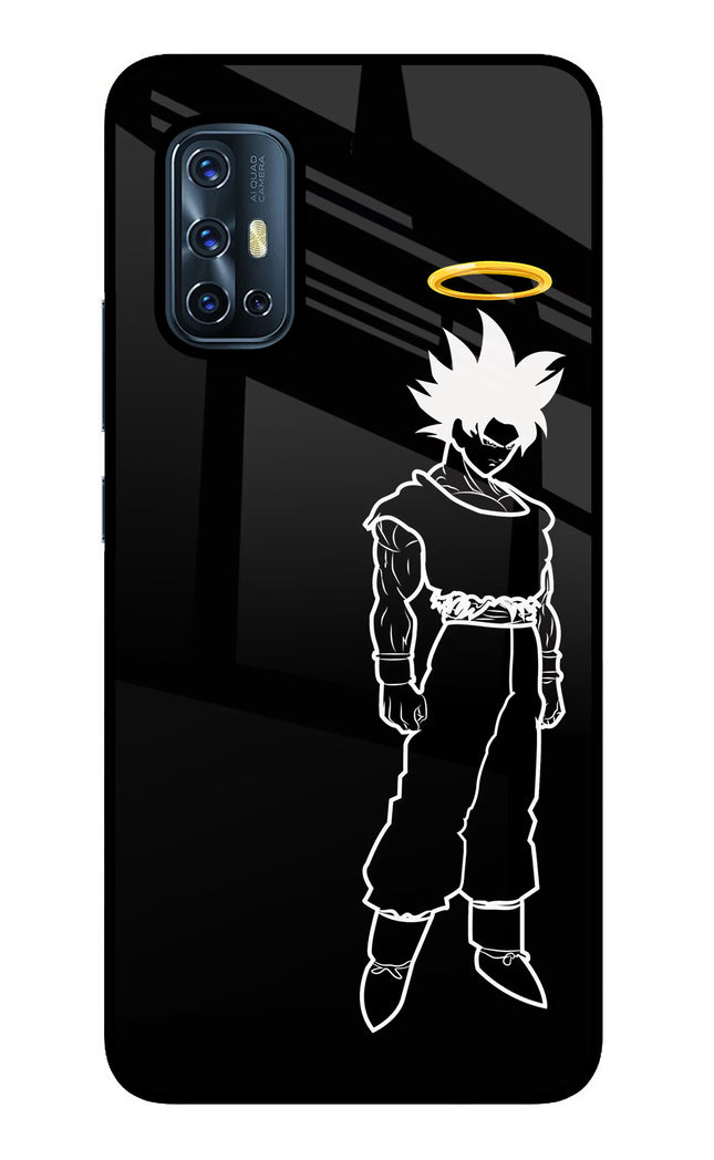 DBS Character Vivo V17 Glass Case Back Cover by Casekaro