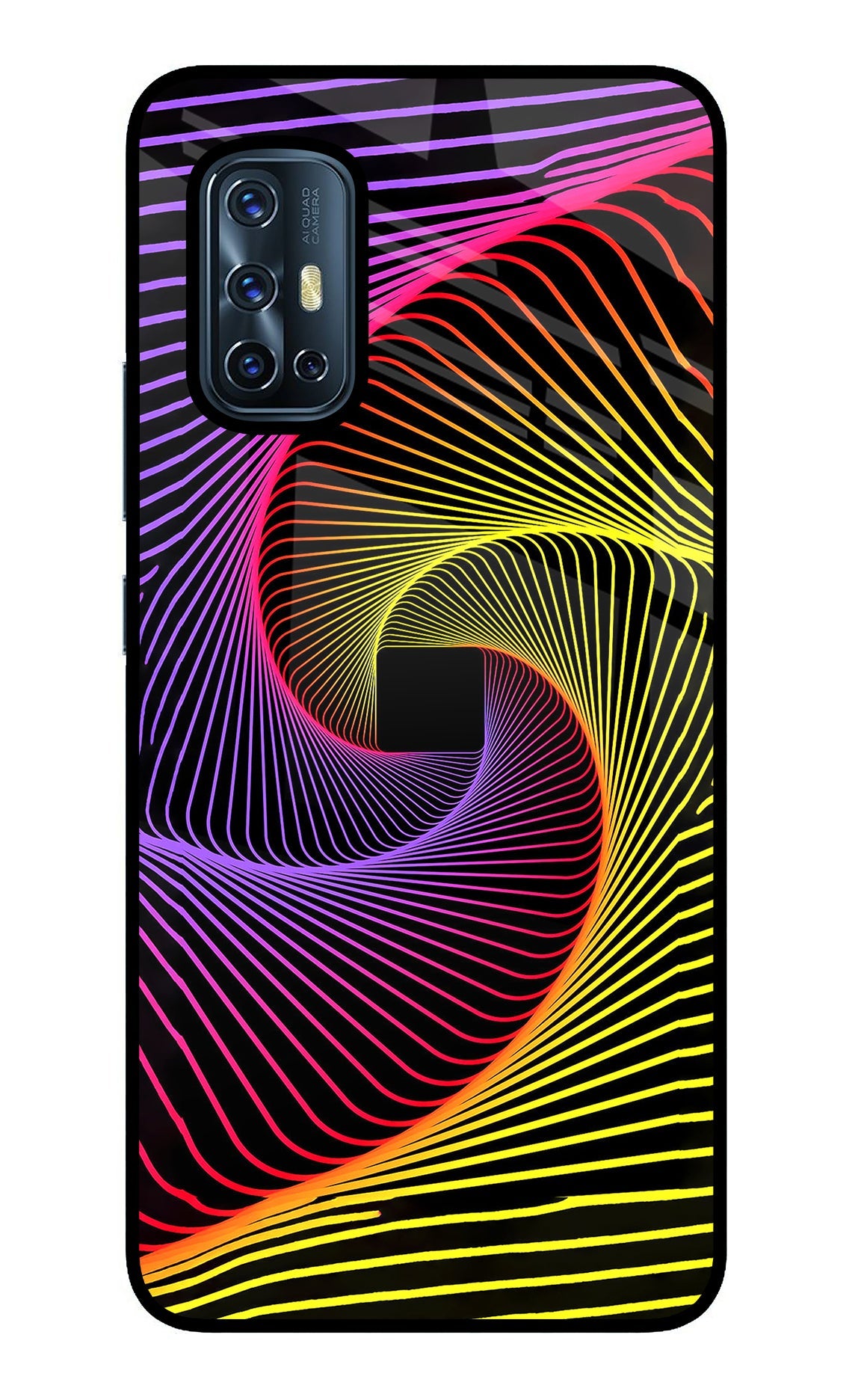 Colorful Strings Vivo V17 Back Cover