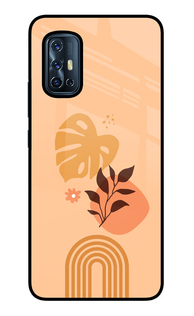 Bohemian Art Vivo V17 Glass Case Back Cover by Casekaro