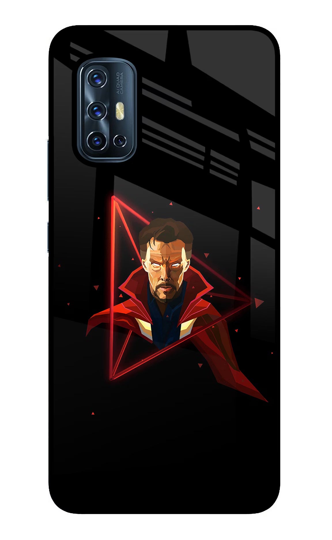 Doctor Ordinary Vivo V17 Glass Case Back Cover by Casekaro