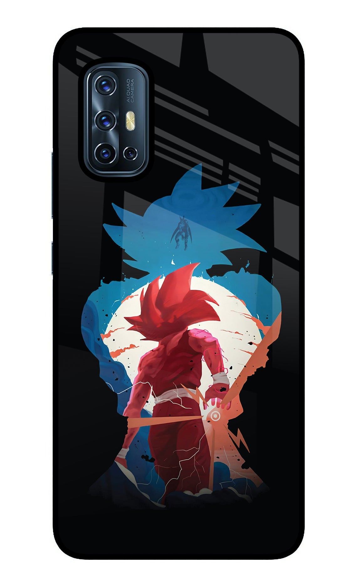 Goku Vivo V17 Glass Case