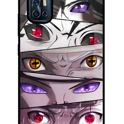 Naruto Anime Vivo V17 Glass Case Back Cover by Casekaro