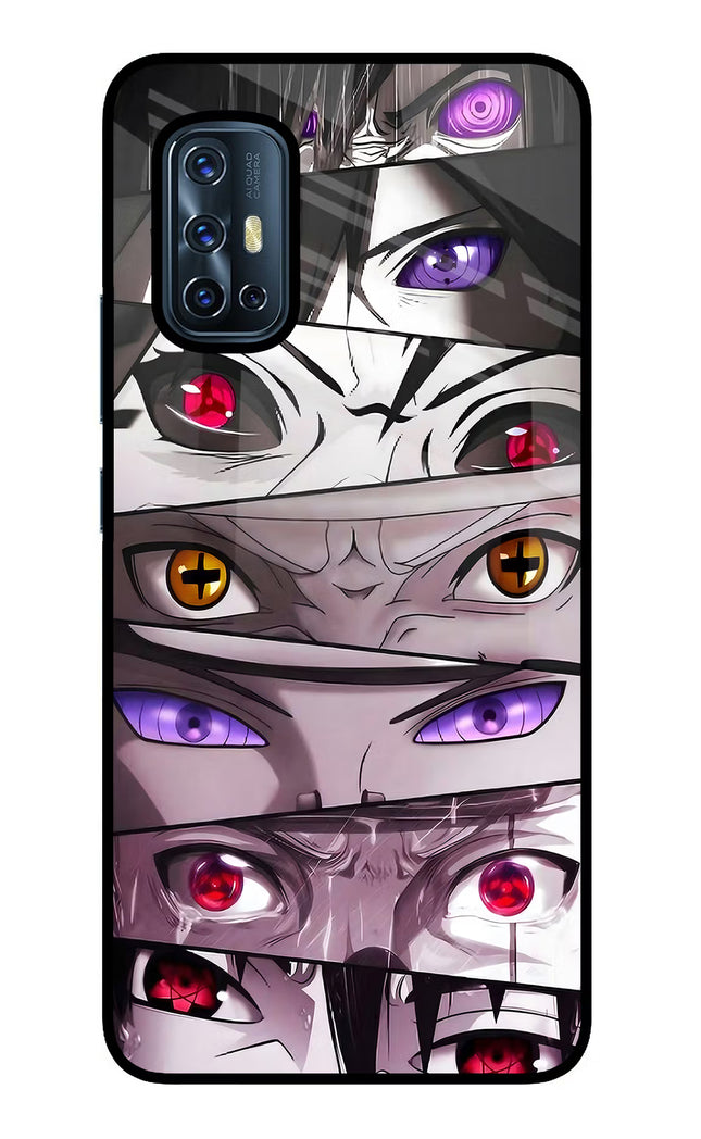 Naruto Anime Vivo V17 Glass Case Back Cover by Casekaro