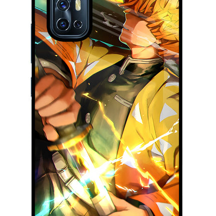Demon Slayer Vivo V17 Glass Case