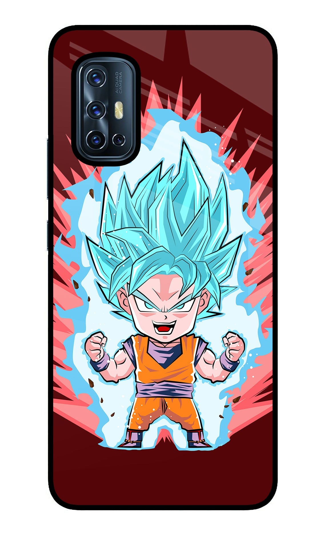 Goku Little Vivo V17 Back Cover